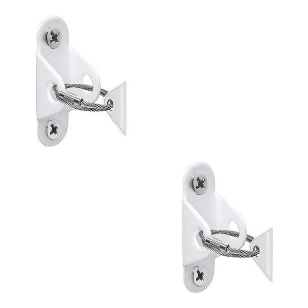 Speravity Muebles Anti-caída Cerradura Gabinete Estantería Antivuelco Kit Seguridad para niños pequeños Blanco 2piezas Speravity CBP296910