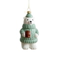 thumbnail image 1 of Christmas Ornaments Adorable Santa Bear Car Hangers & Tree Decorations For Holiday Cheer Perfect Festive For Christmas Trees & Home!, 1 of 1