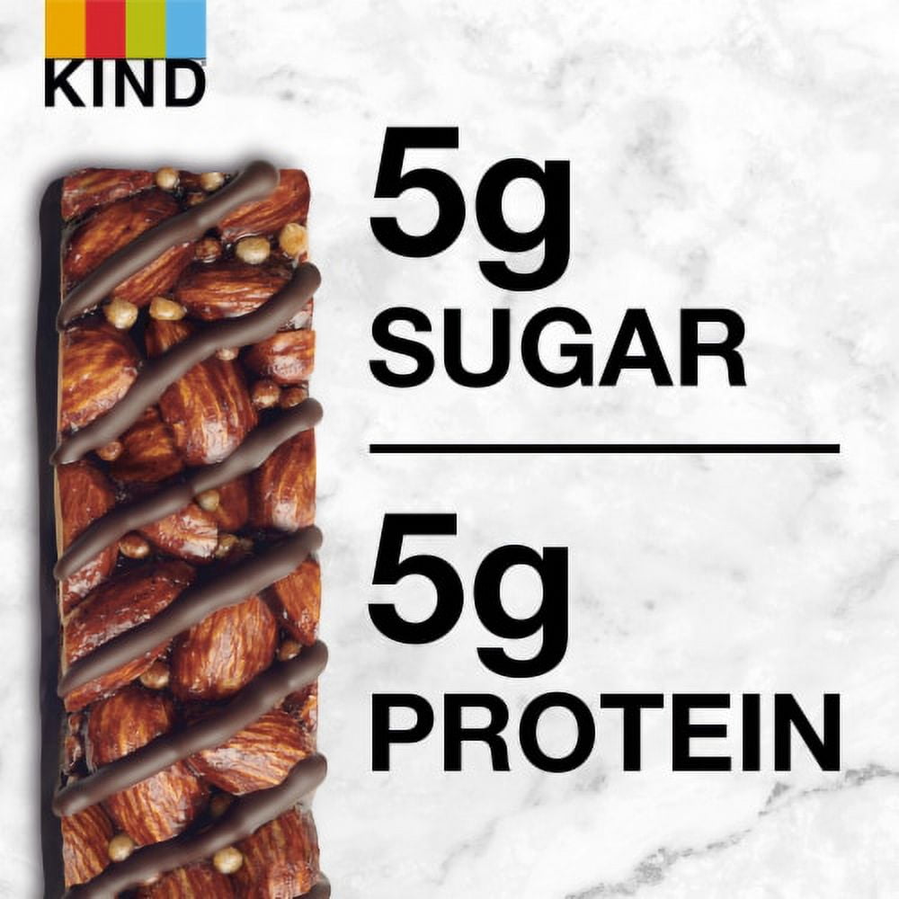 2X-KIND Gluten Free Dark Chocolate Mocha Almond Healthy Snack Bars - 1.4 oz - 6 ct