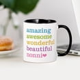 thumbnail image 3 of CafePress - Nonni Amazing Awesome Mug - 11 oz Ceramic Mug - Novelty Coffee Tea Cup, 3 of 4