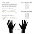 thumbnail image 3 of 70pcs Piercing Kit Stainless Steel Opal Lip Nose Tongue Tragus Cartilage Eyebrow Belly Rings Piercing Jewelry, 3 of 4