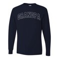 thumbnail image 2 of Wild Bobby GRANDPA Varsity Letters Men Long Sleeve Shirt, 2 of 6