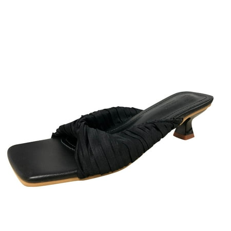 

Womens Sandals Fashion Spring And Summer Women Sandals High Heel Transparent Strap Solid Color