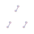 thumbnail image 4 of Billuyoard Cuerdas de algodón interactivo resistente a mordidas limpios perros juguete cabeza calva juguetes para masticar forma de hueso Type1 NO1, 4 of 6