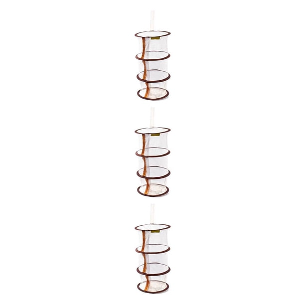 Inteprter Bolsas colgantes de malla para ahorrar espacio, juguetes, puerta de pared, armario multifunción, cuarto de lavado, cesta secadora de juguetes Type1 NO1 Inteprter CBP053711