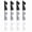 12Pc, variant on VKLU White Wall Mounted Plant Hook, Heavy Duty Ceramic Flower Pot Hanger for Fence & Garden, Rustproof Decorative Hook for Hanging Plants, Bird Feeders & Lanterns, 1PC