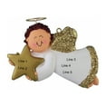 thumbnail image 4 of Personalized Angel Ornament 2024 Male Brunette Guardian Angel with Star 1 Count - Ornaments by Elves, 4 of 10