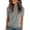 Gray, variant on PEXLYCLU short sleeve sweater for women, womens short sleeve sweater, Womens Short Sleeve Sweaters Wool Blend Crew Neck Sweater Shirts Business Casual Work Tops 2026 Summer Outfits, Beige L