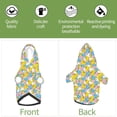 thumbnail image 5 of Goofa Colorful Rubber Duck 1 Pattern Small Dog Sweater Hoodies Pet Grey Hooded Soft Fleece Sweatshirts with Pocket Fall Winter Puppy Cat Sweaters Warm Clothes-, 5 of 8