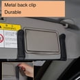 thumbnail image 4 of ZHAOCHENG paquete de soporte para caja de pañuelos para visera de coche, servilletero de cristal brillante, caja de pañuelos de piel sintética para asiento trasero, accesorios de coche para mujer, dia, 4 of 5