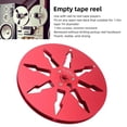 thumbnail image 3 of Empty Tape Reel, 7 Inch 1/4 Inch Empty Take Up Reel to Reel Small Hub with 8 Holes, Aluminum Alloy Universal Open Reel Audio Takeup Reel for Reel to Reel Recorder, 3 of 7