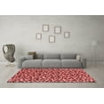 thumbnail image 3 of Ahgly Company Indoor Round Oriental Red Industrial Area Rugs, 7' Round, 3 of 4