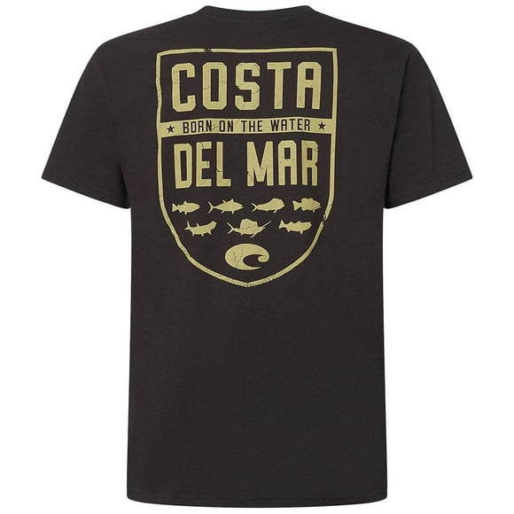 Camisa para mujer Costa Del Mar Species Shield Black 2XL