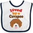 thumbnail image 3 of Inktastic Cavapoo Dog Quote Boys or Girls Baby Bib, 3 of 4