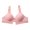 Pink, variant on asdoklhq Bras for Women Plus Size Clearance Woman's Fashion Plus Size Wire Free Comfortable Push Up Hollow Out Bra Underwear