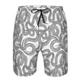thumbnail image 3 of Fotbe Snake Trajes de Baño Estampados para Hombre, Shorts de Verano de Secado Rápido, Ropa de Playa, Bañadores-XX-Large, 3 of 6