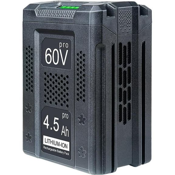 Replacement for Greenworks 60V Battery LB60A00 LB60A01 LB60A02 LB60A03 Compatible with 60V Cordless Tools Lithium Ion Batteries 4.5Ah