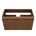 thumbnail image 6 of Modway Render 36" Wall-Mount Bathroom Vanity Cabinet (Sink Basin Not Included) in Walnut, 6 of 9