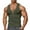 Army Green, variant on Men's V Neck Tank Tops Sleeveless Undershirt for Summer Casual Wear