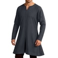 thumbnail image 2 of Qiyinn Men's Long Sleeve Button Down Shirt | Casual Fashion Collared Shirt for Daily Wear, Party, Costume, 2 of 5