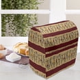 thumbnail image 3 of African Stand Mixer Cover, Native Indigenous People Different Poses Culture Borders, Kitchen Appliance Organizer Bag Cover with Pockets, 5 Quarts, Ruby Peach Black, by Ambesonne, 3 of 4