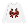 thumbnail image 4 of Lovskoo Children's Casual Pullover,Kids Round Neck Long Sleeved Sweatshirt Top With Patterns 9 Years White, 4 of 4