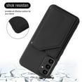 thumbnail image 6 of for Samsung Galaxy S21 FE Case with Card Holder,Wallet Case for Women Men with RFID Blocking, Durable Kickstand Shockproof Leather Magnetic Closure Phone Case for Samsung Galaxy S21 FE,Black, 6 of 8