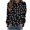 G, variant on RKSTN Long Sleeve Shirts for Women Fashion Floral Printed Casual Long Sleeve Round Neck Tops Loose Fit Sweatshirt Blouse