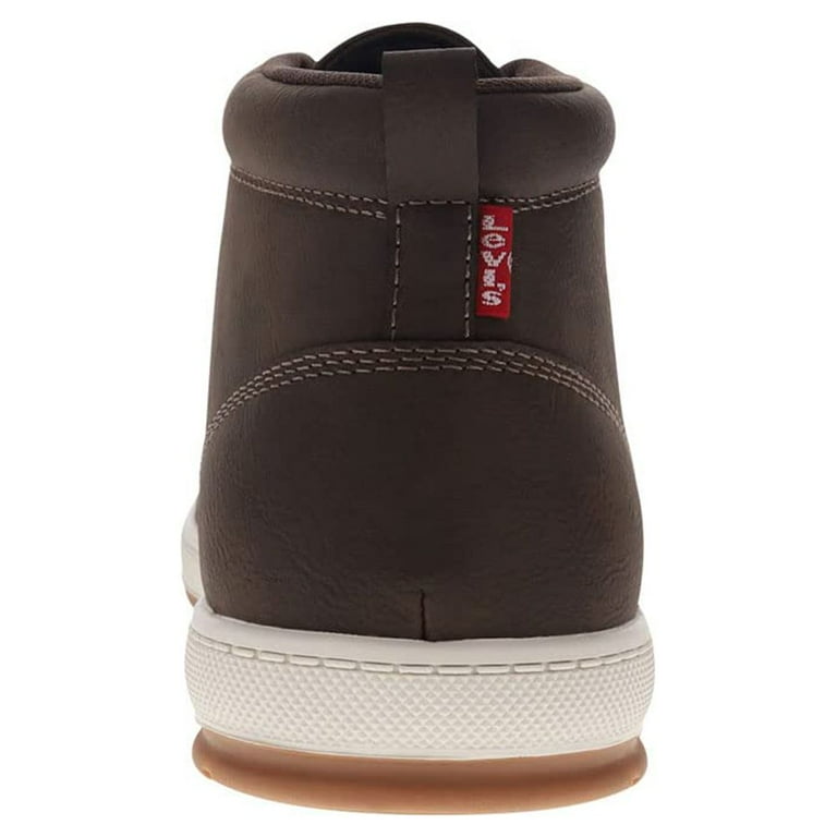 Levi's Mens Goshen Casual Sneaker Shoe, Brown, 10 M
