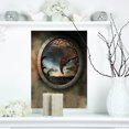 thumbnail image 1 of Blue Fantasy Landscape with Frame - Photography Canvas Art Print, 1 of 3