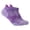 Purple, variant on Women's Breathable Cotton Ankle Running Socks Padded Sports Socks, 1 Pair (11.02 inches / 28 cm)[cite: 1]