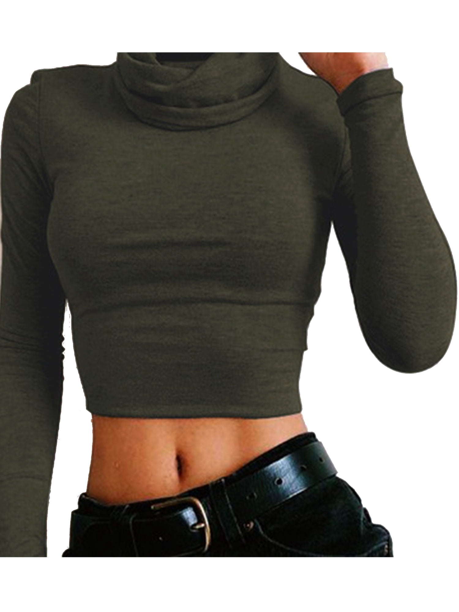 high neck winter blouse