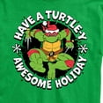 thumbnail image 3 of Teenage Muntant Ninja Turtles - Have A Turtley Awesome Holiday - Men's Short Sleeve Graphic T-Shirt, 3 of 5