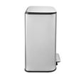 thumbnail image 2 of 50L Stainless Steel Kitchen Trash Can – Step Pedal, Soft-Close Lid, Fingerprint Resistant, Removable Inner Bucket – Large Capacity Garbage Bin for Home & Office, 2 of 9
