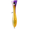 thumbnail image 1 of Bionic Fish Lure Bait, Artificial Fishing Lures, Large Popper Lure Bait, Attractive For Fishing Lover Falling Sinking Orange Purple, 1 of 8