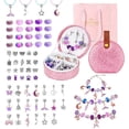 thumbnail image 1 of Kit de fabricación de pulseras Emibele, 66 piezas, para niñas de 5 a 12 años, 1 of 8