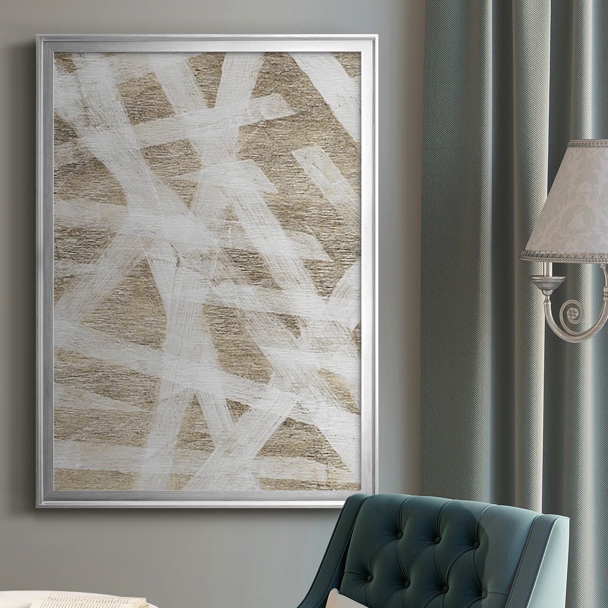 Splinters Premium Framed Print, in Gold, Black, or Silver - Ready to Hang