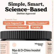 Wholesome Story Myo-Inositol & D-Chiro Inositol Powder Hormonal Balance Support Supplement, 6.5 oz