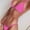 w93# Red221, variant on Wuxian Women Two Piece Swimsuits Sequin Halter Backless Lace Up Solid Color Deep Triangle V-Neck Bandeau Bandage Thong Bikini Set Push Up Brazilian Swimwear Beachwear Bathing Suit,Yellow,S