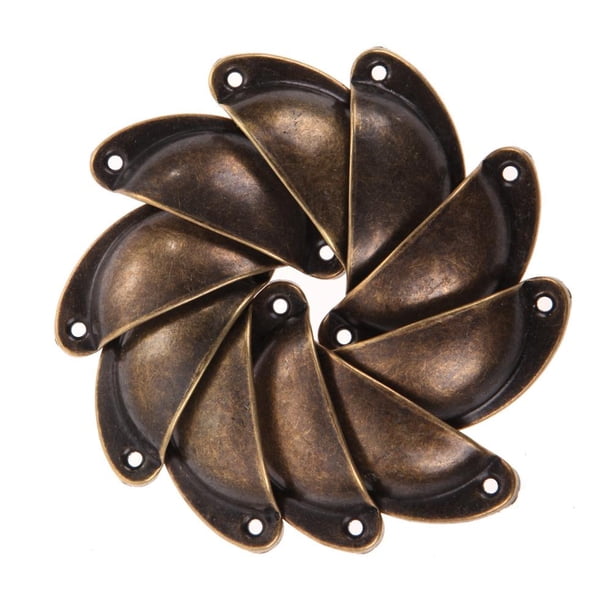 Tirador de 10 perillas para puerta de armario antiguo cajón carcasa para muebles 5cm Hugtrwg Para estrenar