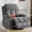 Grey, variant on NEW Power Lift Recliner Chair with Heat and Massage Electric Fabric Recliner Chair for Elderly with Side Pocket, USB Charge Port, Remote Control for Living Room