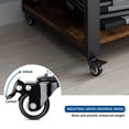 thumbnail image 6 of Natwind 2 Tier Laser Printer Stand,Large Printer Table Copier Stand Under Desk,Heavy Duty Rolling Cart with Paper Storage Shelf,Printer Holder on Wheels for Home Office (Retro), 6 of 8