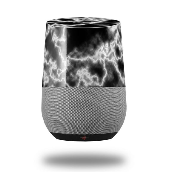 Decal Style Skin Wrap for Google Home Original - Electrify White (GOOGLE HOME NOT INCLUDED) by WraptorSkinz
