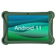 thumbnail image 3 of Bundle Visual Land Prestige 10” 32GB Tablet, Noise Cancellation Earbuds, Bumper, Green, 3 of 4