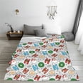 thumbnail image 5 of Salouo Christmas Hohoho 1 Print Bed Blankets,Flannel Blanket Comfortable Air Conditioning Blanket Lightweight Blanket for Sofa Bed Travel & Couch -40"x30", 5 of 8