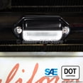 thumbnail image 4 of 2pc LED License Plate Light [SAE/DOT Certified] [Waterproof] [Heavy Duty] Convenience LED Courtesy Light for Trailers, RV, Trucks & Boats License Tags - Black Housing, 4 of 8