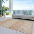 thumbnail image 6 of Addison Rugs Chantille Indoor/Outdoor Transitional Lines Salmon Washable Rectangle Rug, 10' x 14', 6 of 6