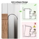 thumbnail image 3 of QinaQin Cómoda doble moderna de madera con 6 cajones y jaladeras doradas, ideal para recámara, clóset o entrada, 3 of 8