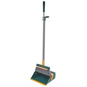 TEHAUX Brush and Sweeper Broom with Dustpan Set, Cleaning Tool 83x25x22CM for Home and Office
