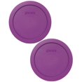 thumbnail image 1 of Tapa de almacenamiento de alimentos Pyrex 7201-PC, 4 tazas, color morado cardo, x2, 1 of 1